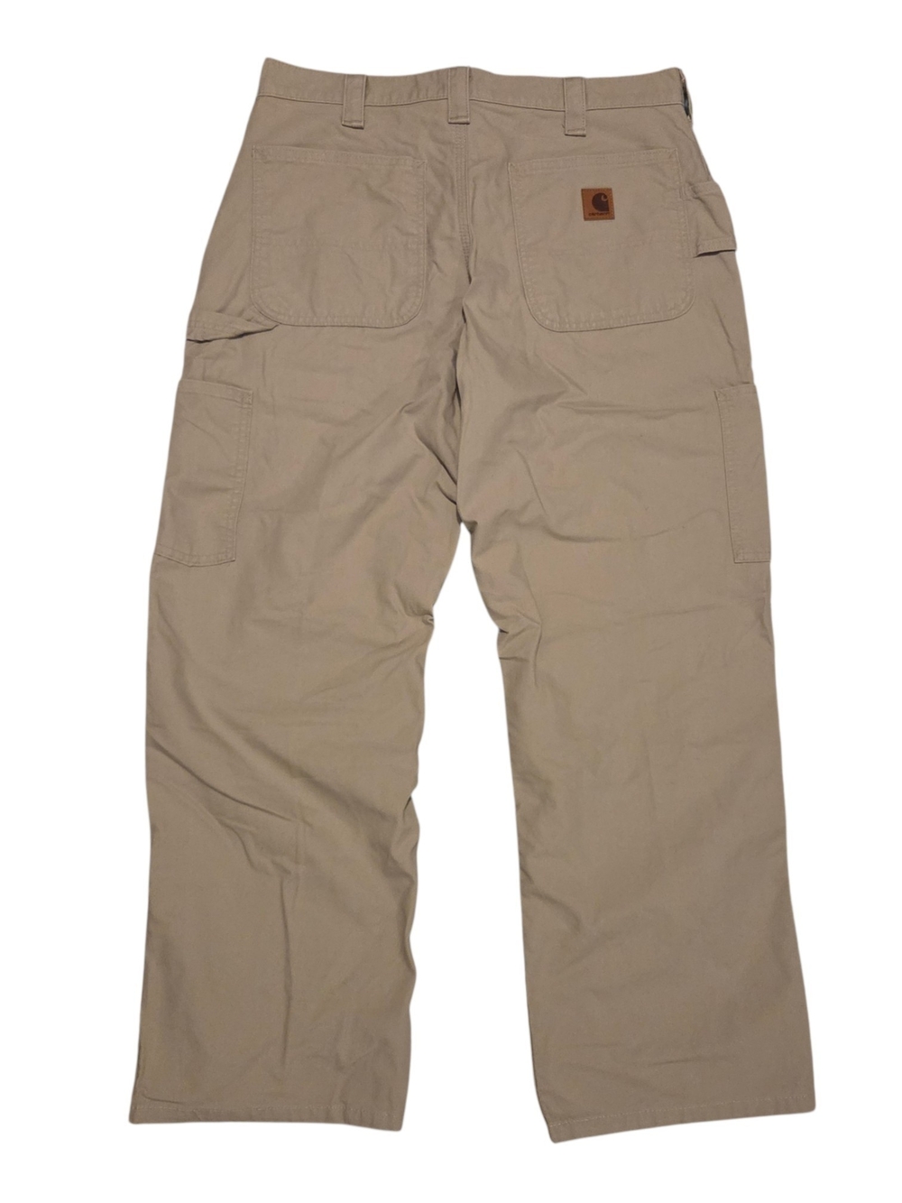 Carhartt Men’s Khaki Cargo Carpenter Work Pants